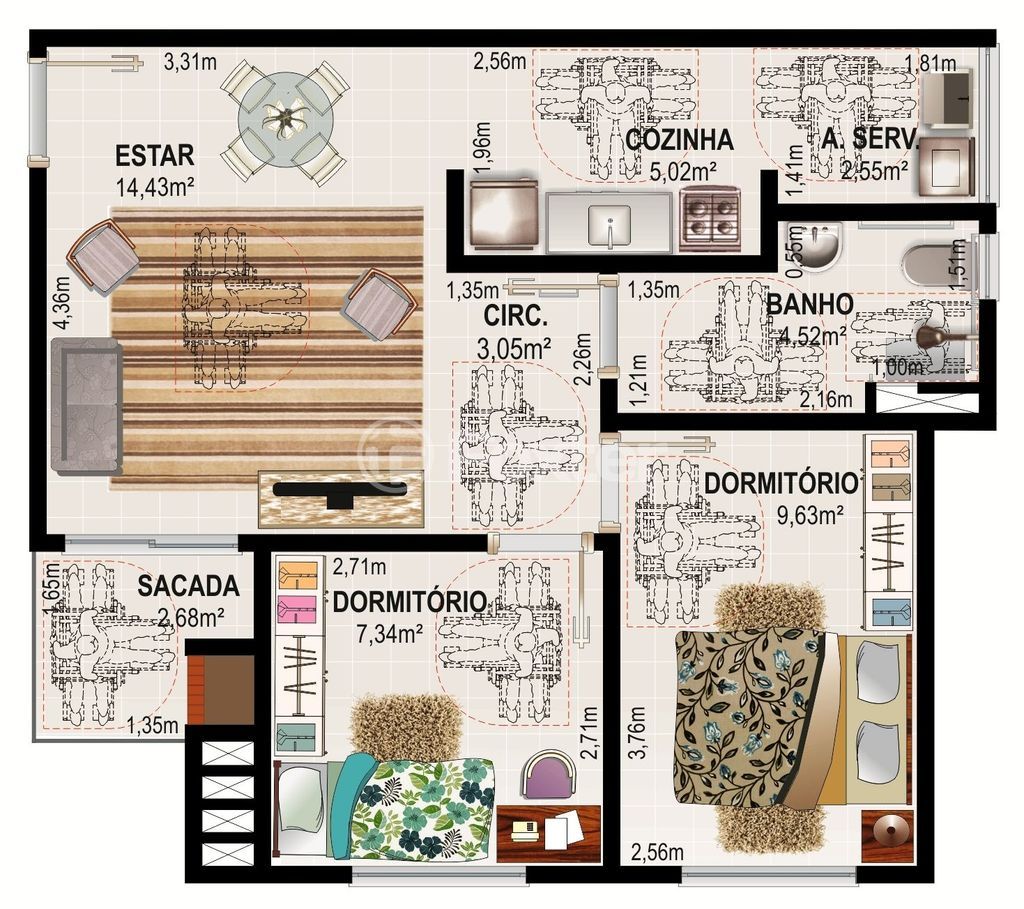 Apartamento para comprar em Charrua, 286 - foto 10