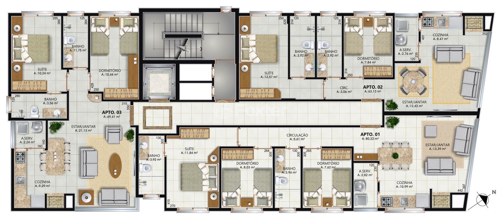 Apartamento para comprar em Vinte e Quatro de Setembro, 1059 - foto 3