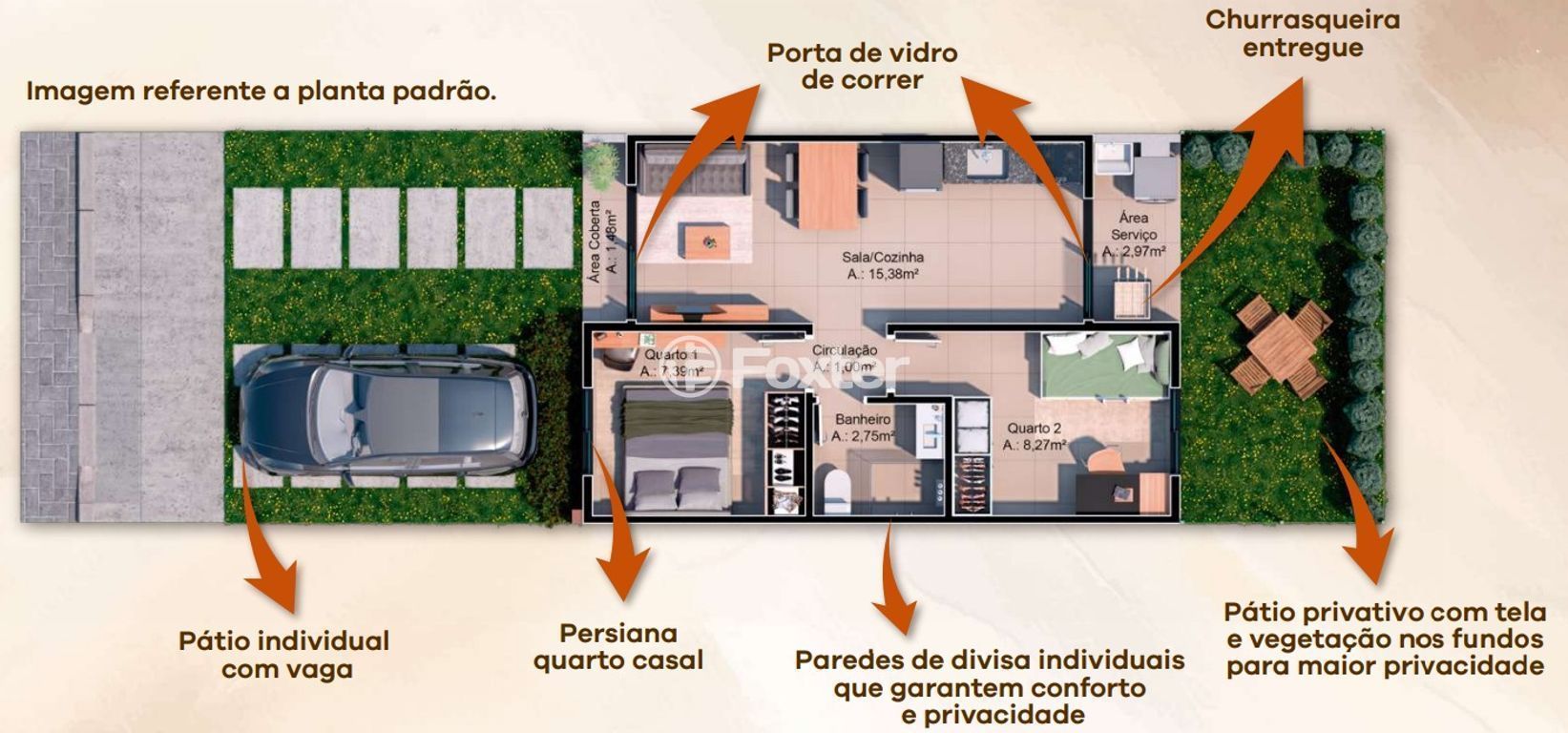Casa em condominio para comprar em Esmeralda, Viamão - foto 1