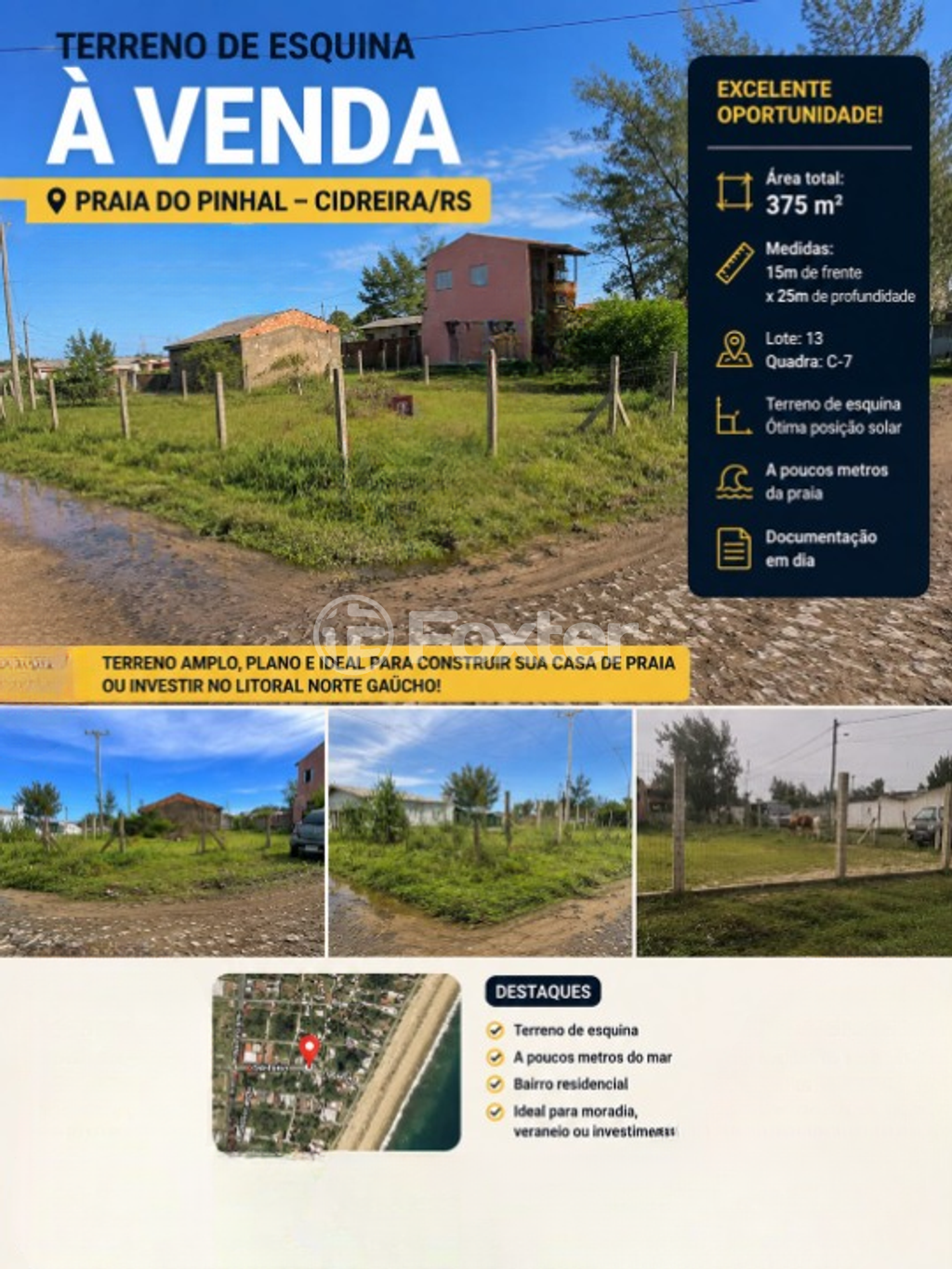 terreno lote condominio para comprar em Hortência, 540 - foto 4