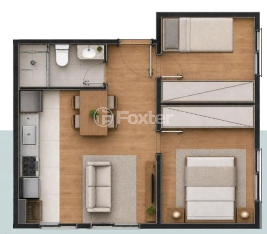 apartamento garden para comprar em Guilherme Alves, 1003 - foto 8