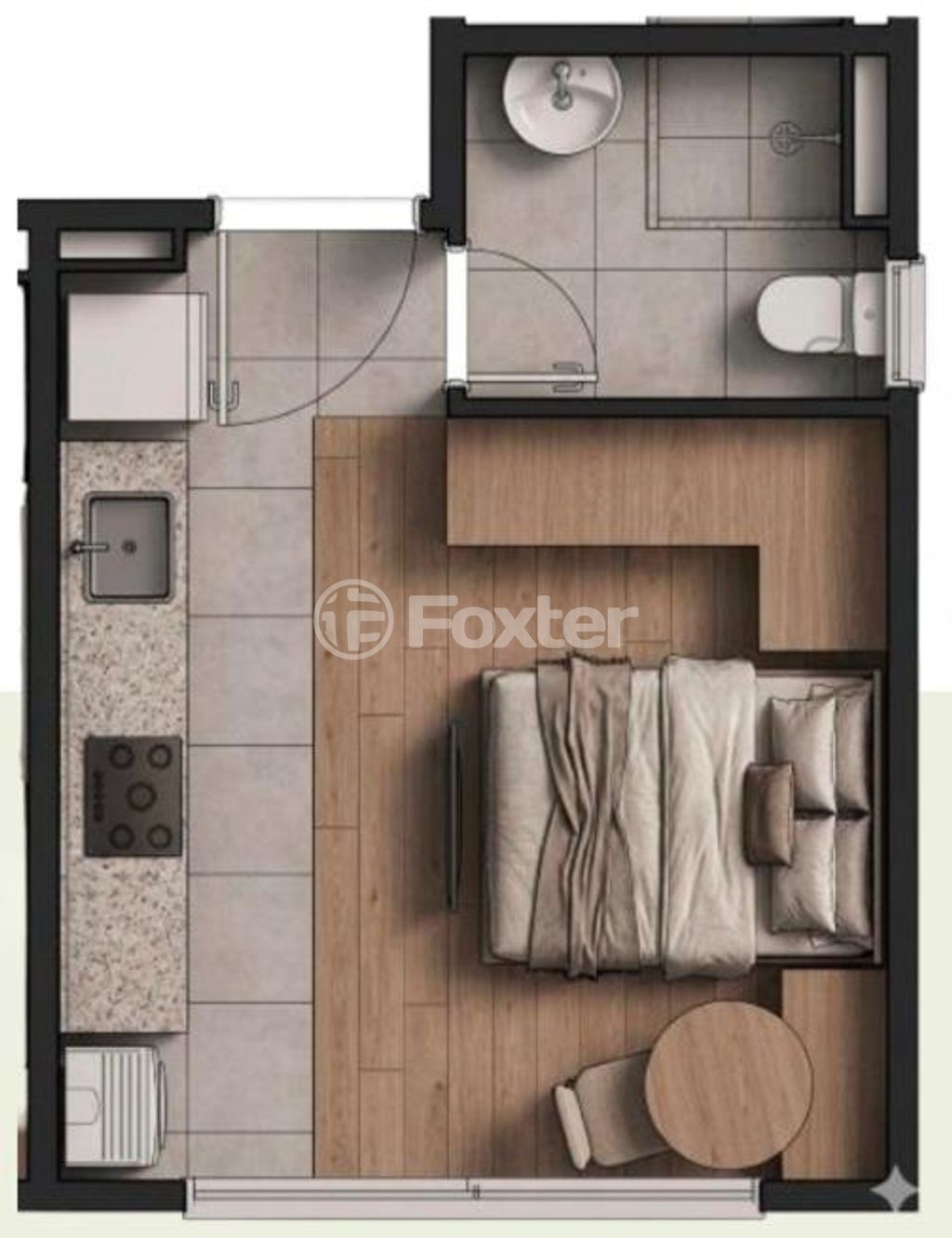 Studio/Kitnet/JK para comprar em Barão do Amazonas, 1374/1386 - foto 8