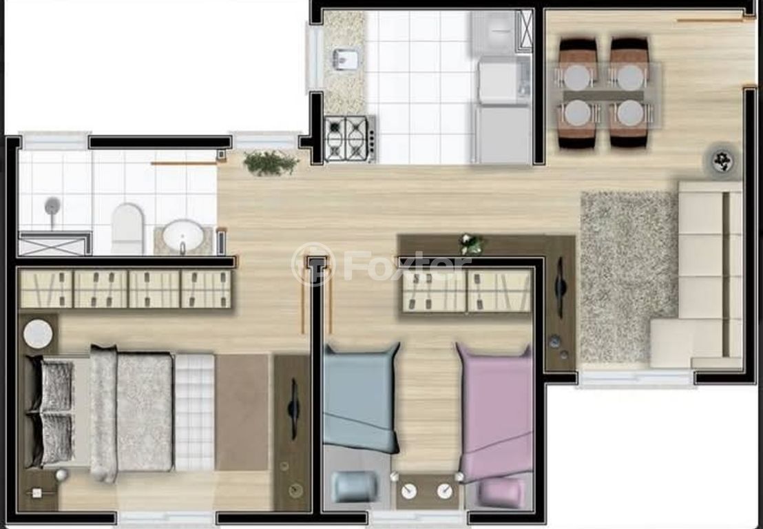 Apartamento para comprar em Carlos Alberto Lauermann Nunes, 265 - foto 4