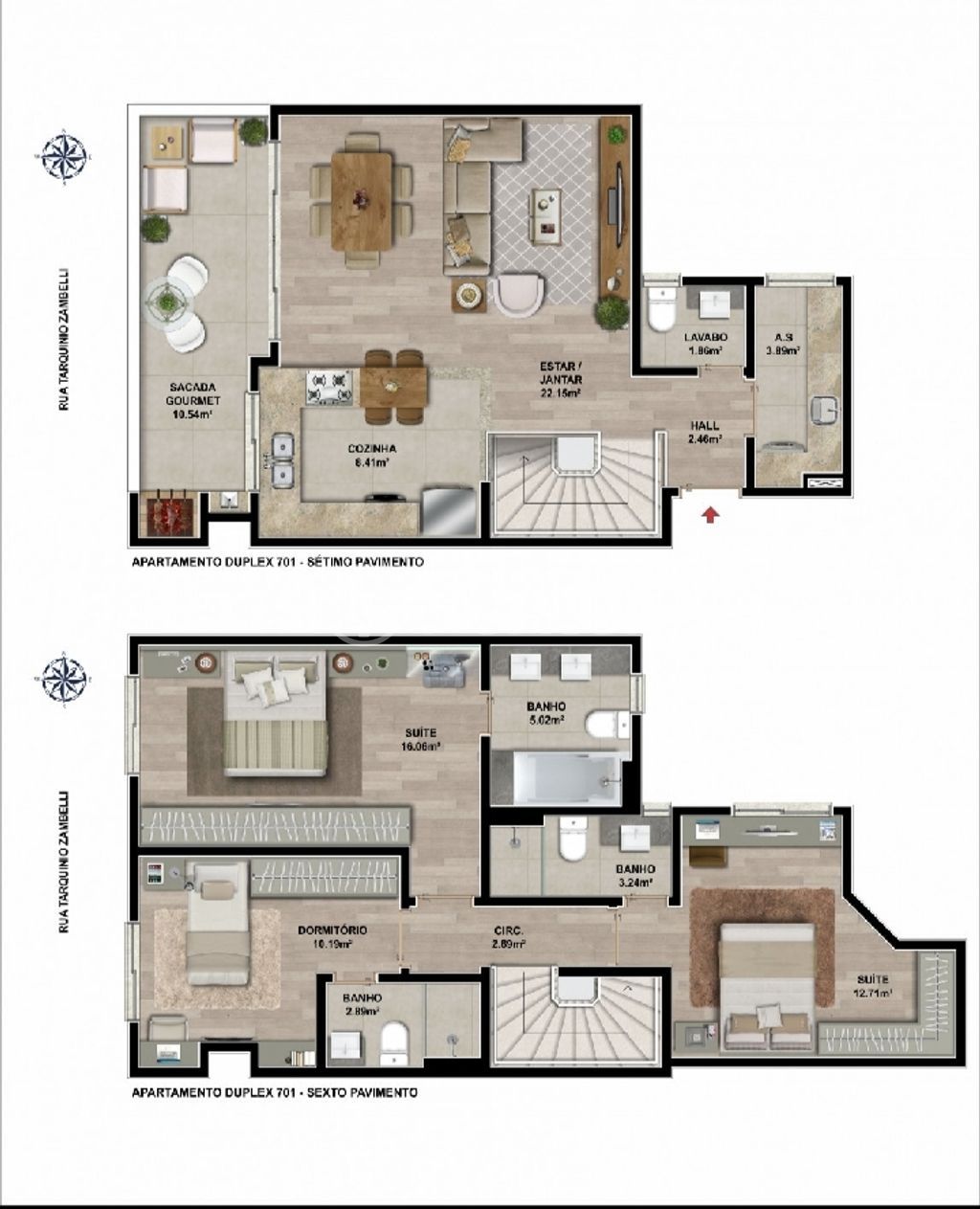 Apartamento para comprar em Tarquinio Zambelli, 410 - foto 19