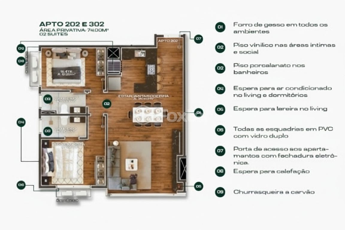 Apartamento para comprar em Augusto Bordin, 372 - foto 5