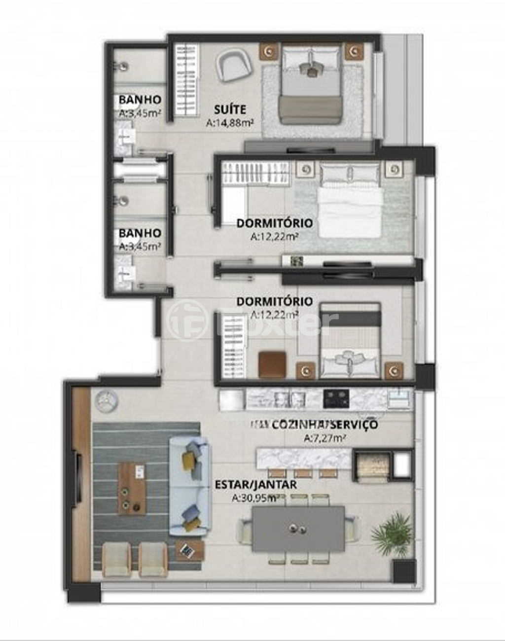 Apartamento para comprar em Itapeva, 211 - foto 12