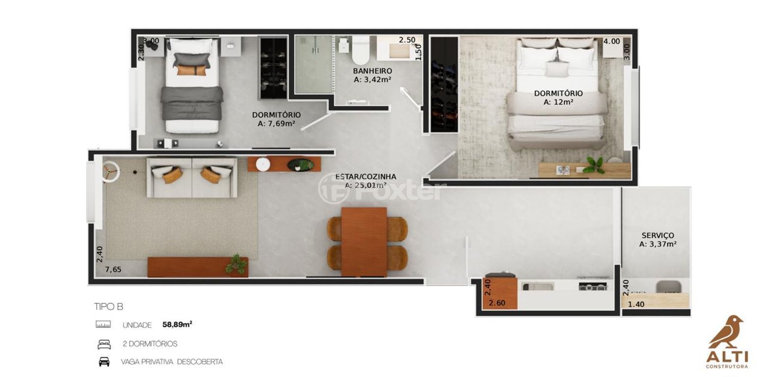 Apartamento para comprar em Nova Alvorada, 1184 - foto 3