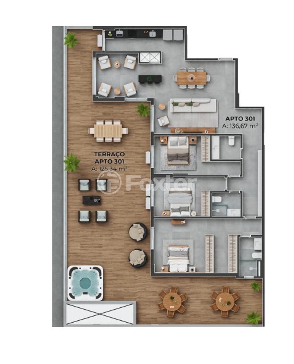 apartamento garden para comprar em Paraguassu, 3150 - foto 7