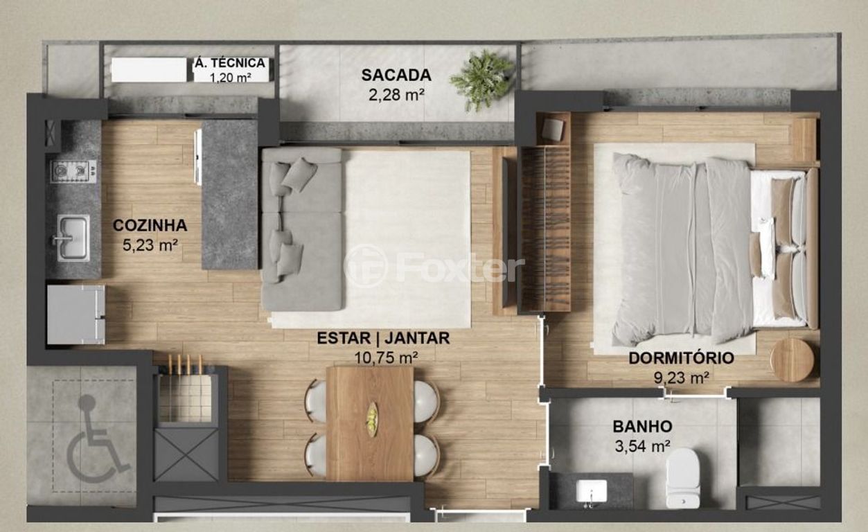 Apartamento para comprar em Mariland, 1700 - foto 1