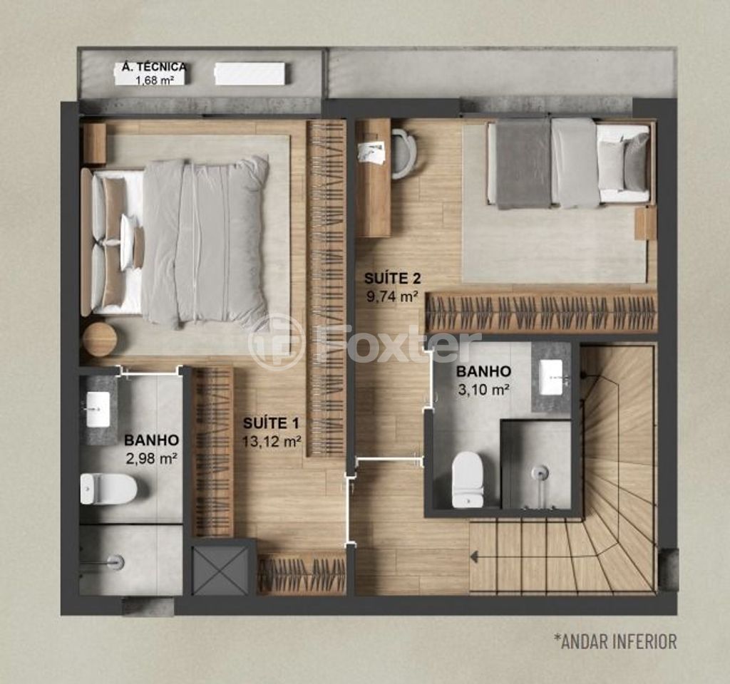 Apartamento para comprar em Mariland, 1700 - foto 1