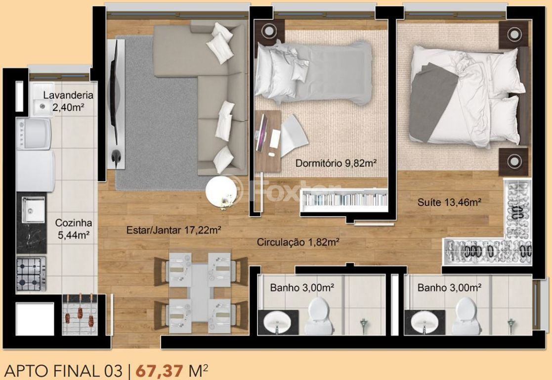 Apartamento para comprar em Professor Ivo Corseuil, 290 - foto 27