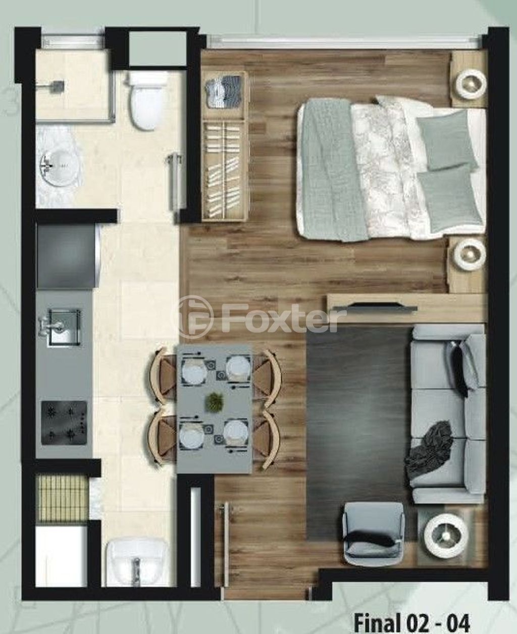 Studio/Kitnet/JK para comprar em Osvaldo Aranha, 420 - foto 13