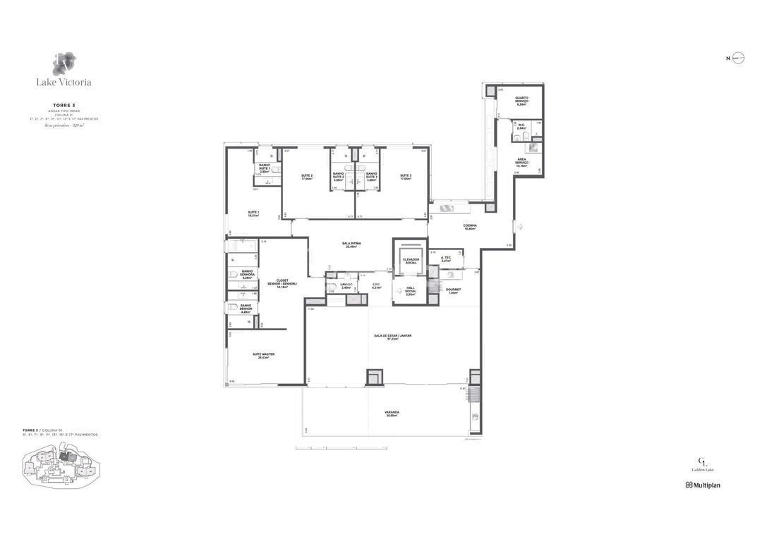 Apartamento para comprar em Diário de Notícias, 1500 - foto 15