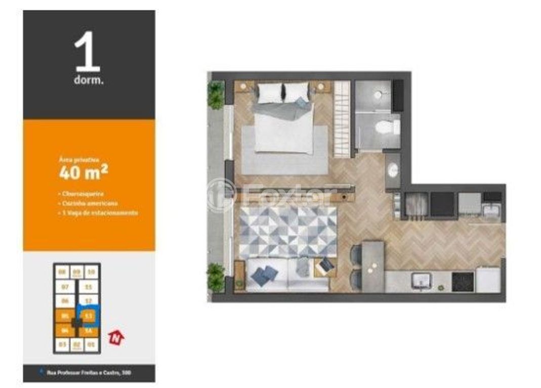 Apartamento para comprar em Professor Freitas e Castro, 300 - foto 39