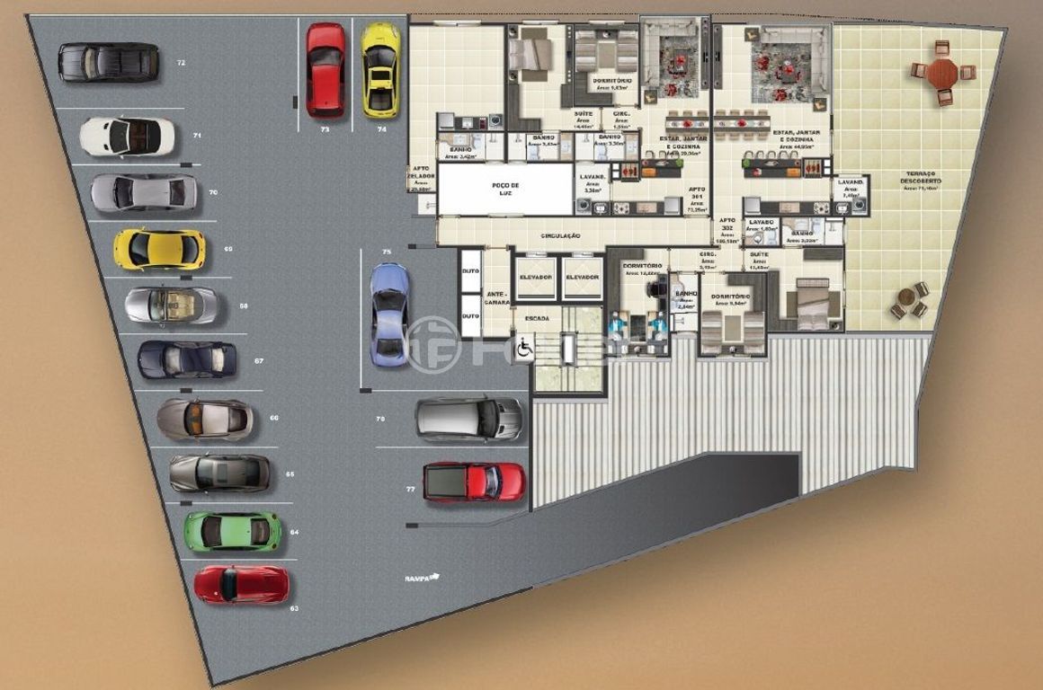 apartamento garden para comprar em Beira Rio, 1011 - foto 8
