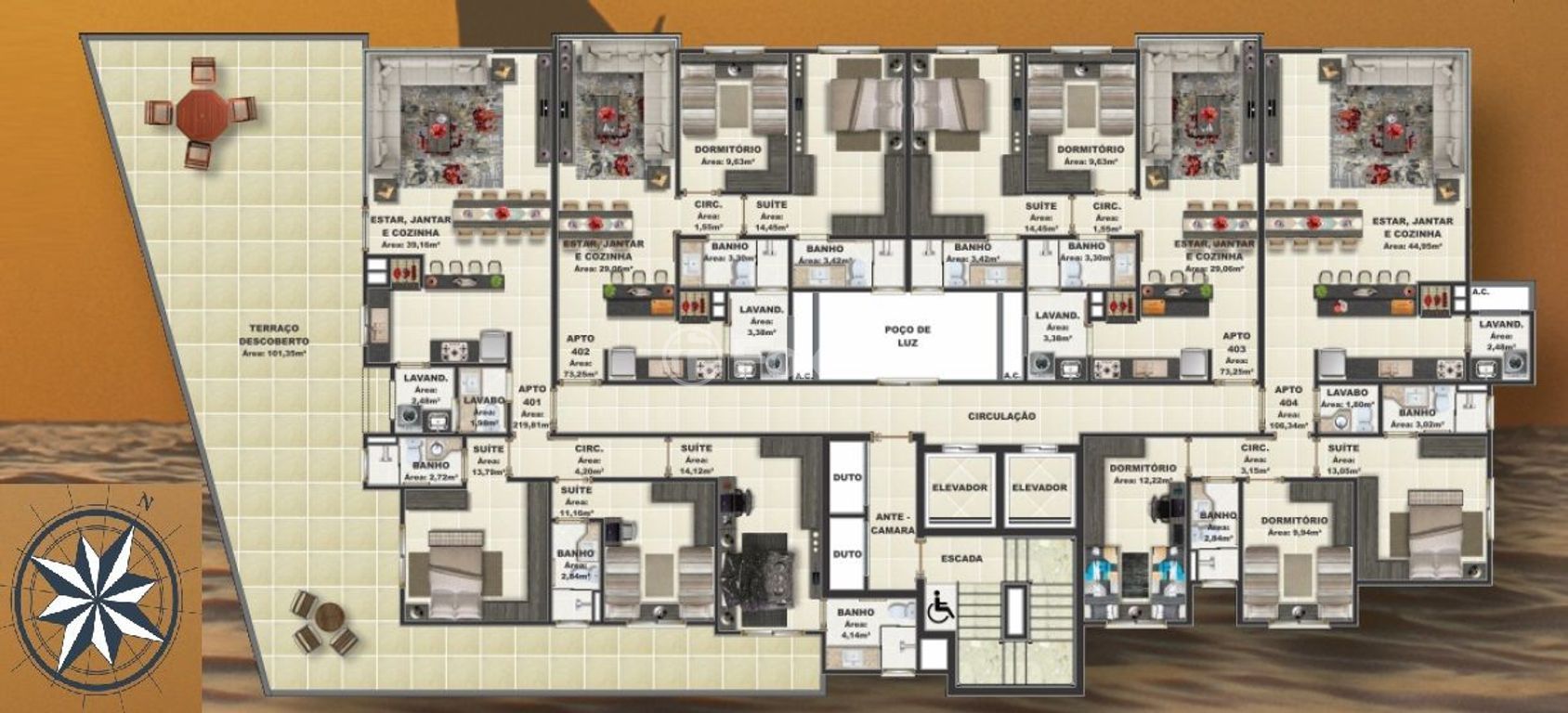 apartamento garden para comprar em Beira Rio, 1011 - foto 9