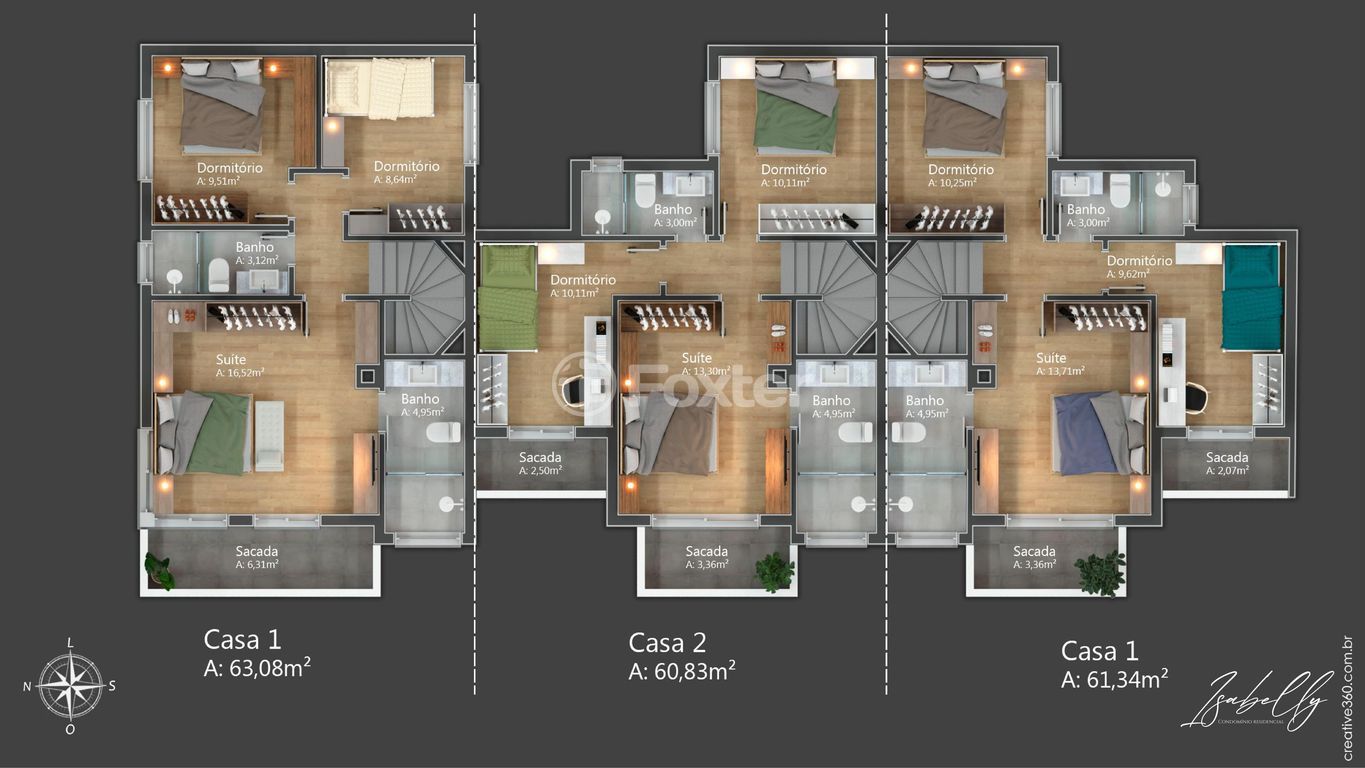 Casa em condominio para comprar em Dez de Agosto, 5 - foto 7