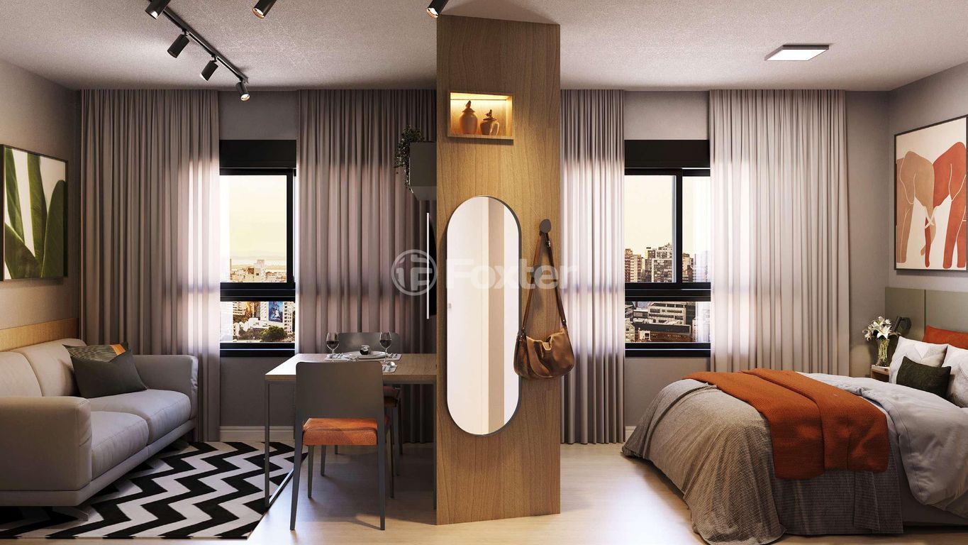 studio kitnet jk para comprar em Cais do Porto, Porto Alegre - foto 1