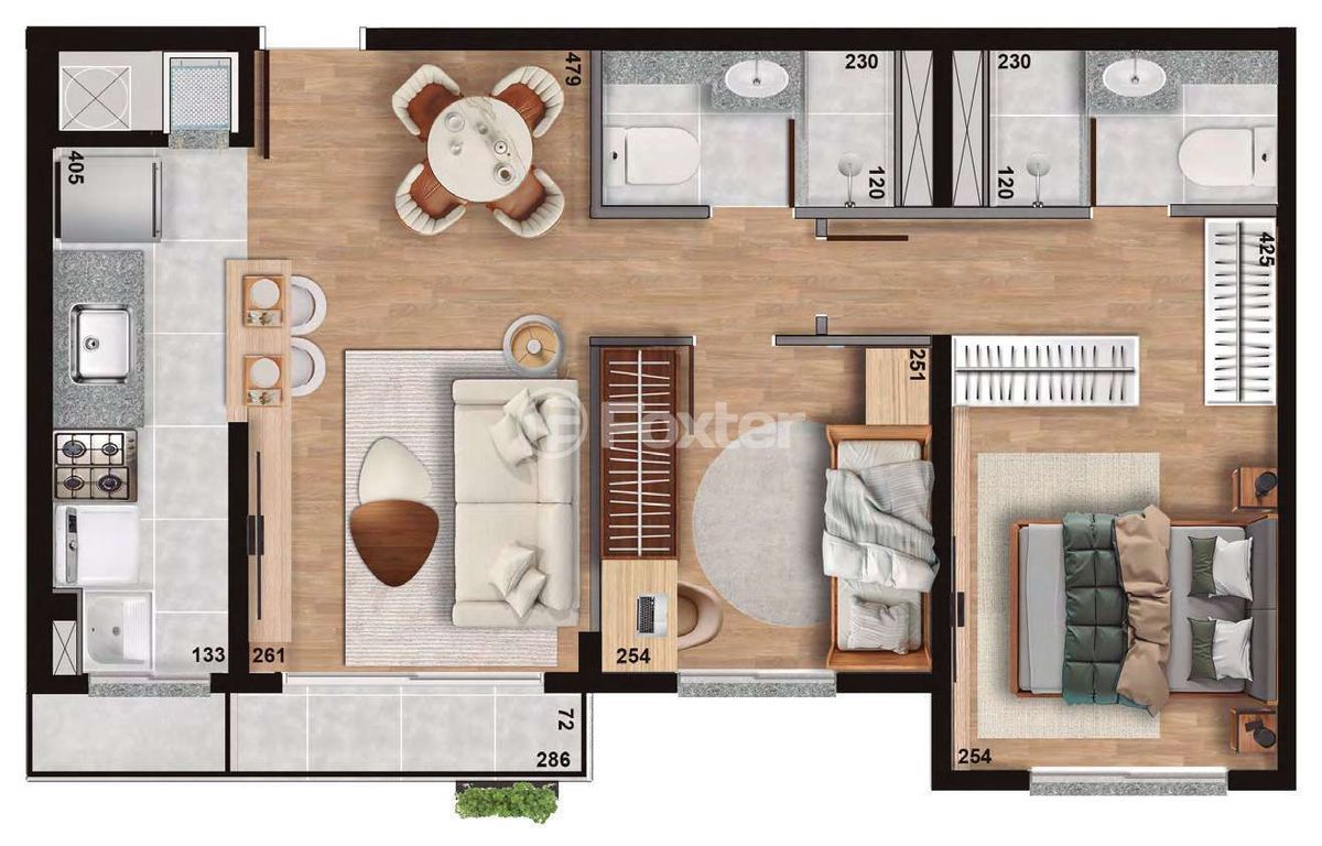 Apartamento para comprar em Monsenhor Antonio Guilherme Grings, 100 - foto 19
