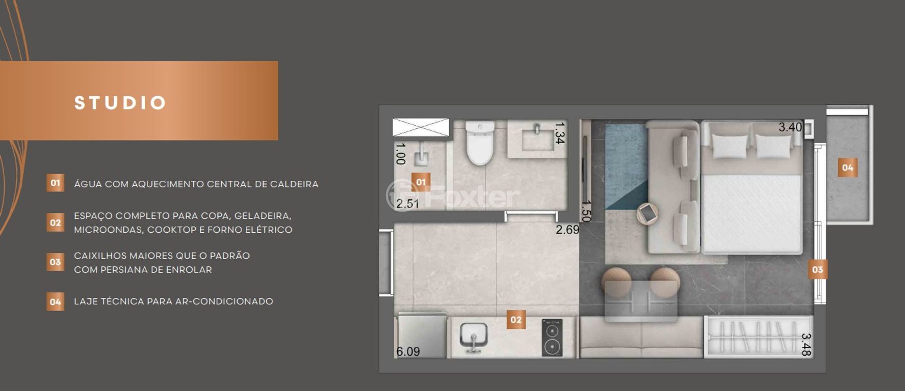 Studio/Kitnet/JK para comprar em Castro Alves, 815 - foto 15