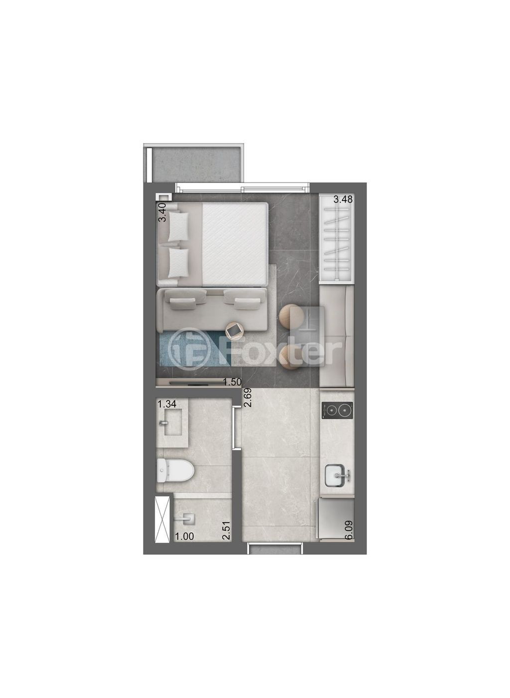 Loft/Flat para comprar em Castro Alves, 815 - foto 17