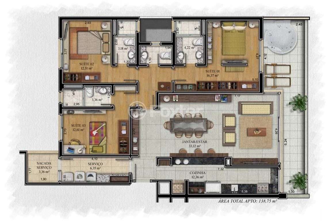apartamento garden para comprar em Curupaiti, 263 - foto 36