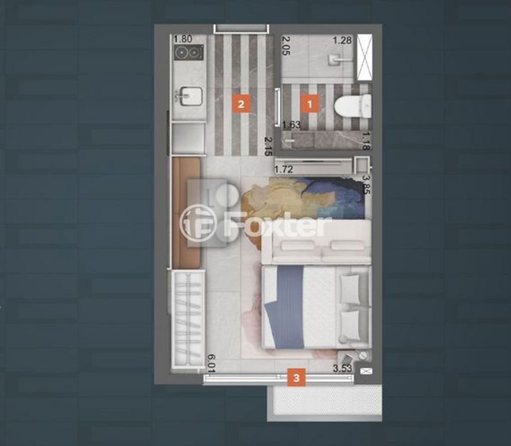 Loft/Flat para comprar em Senador Tarso Dutra, 235 - foto 18